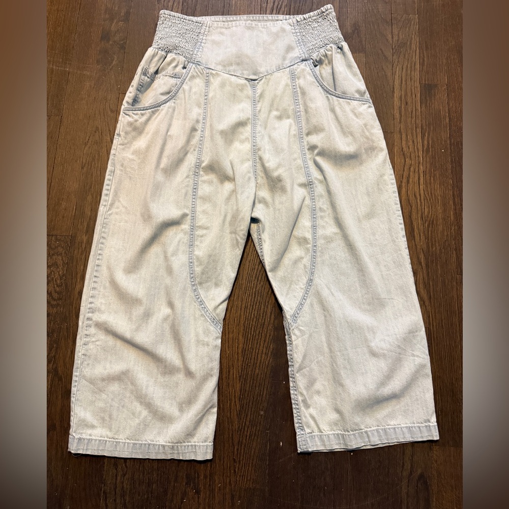We The Free Lunan Crop Harem Pants